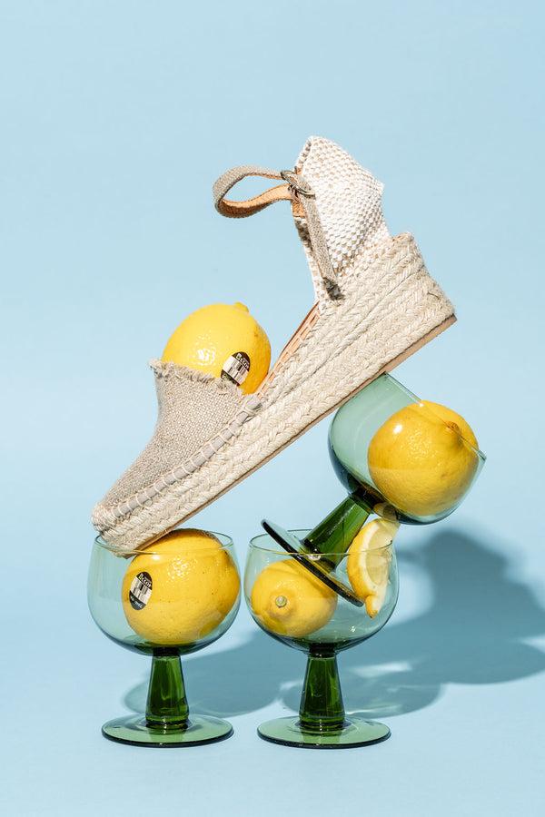 Patricia Green Patricia Green Women’s Sahara Closed Toe Espadrille In Natural Metallic