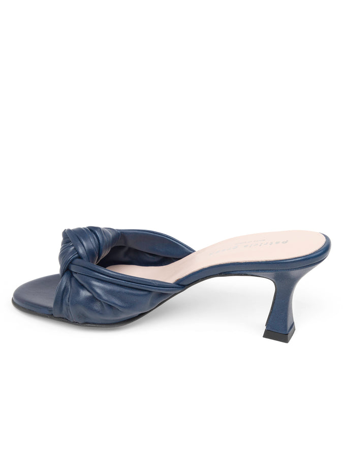 Patricia Green Patricia Green Women’s Savannah Knotted Bow Slide In Navy