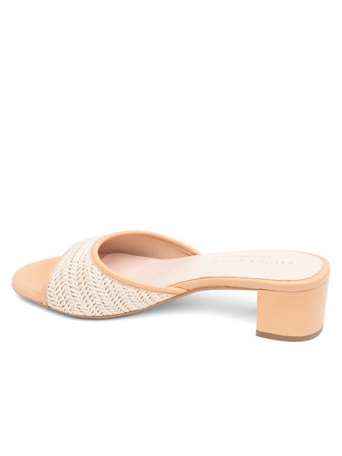 Patricia Green Patricia Green Women’s Sienna Raffia Block Heel In Nude