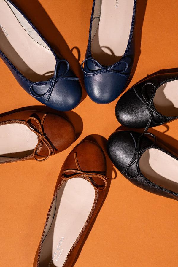 Patricia Green Patricia Green Women’s Skim Ballerina Flat In Navy