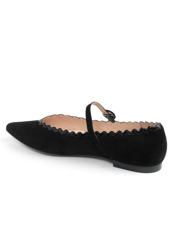 Patricia Green Patricia Green Women’s Sutton Scalloped Mary Jane In Black