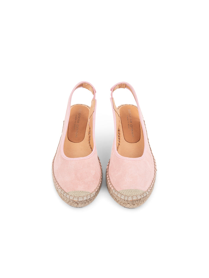 Patricia Green Patricia Green Women’s Valencia Closed Toe Slingback Espadrille In Blush Pink