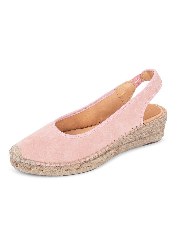 patricia green Patricia Green Women’s Valencia Closed Toe Slingback Espadrille in Blush Pink