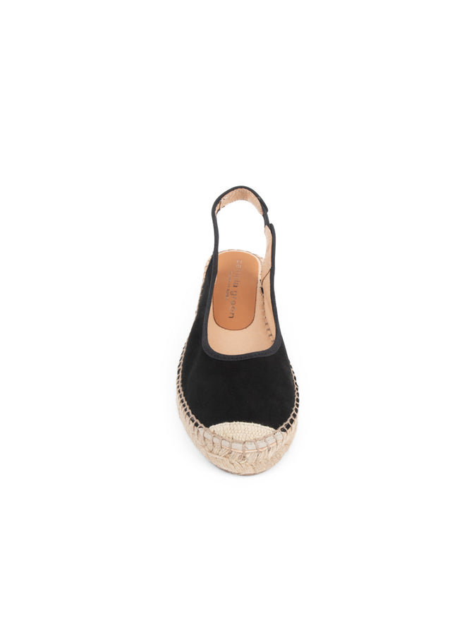 Patricia Green Patricia Green Women’s Valencia Closed Toe Slingback Espadrille In Black