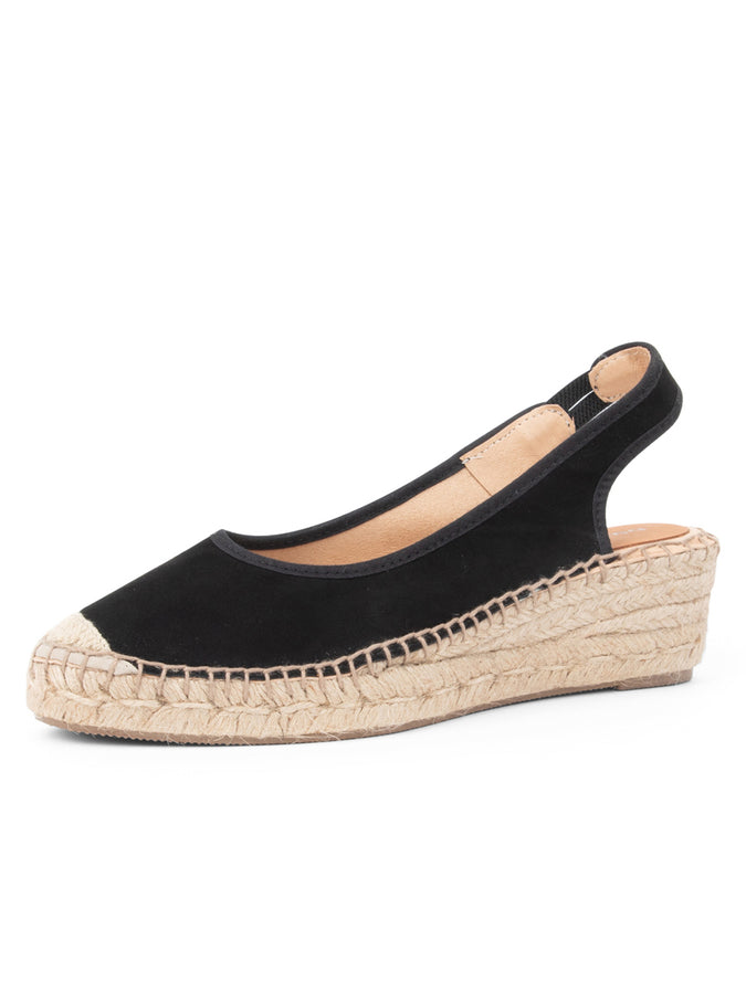 patricia green Patricia Green Women’s Valencia Closed Toe Slingback Espadrille in Black