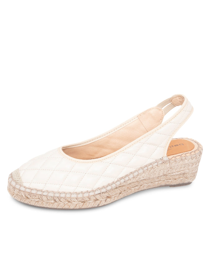 patricia green Patricia Green Women’s Valencia Closed Toe Slingback Espadrille in Nude Quilted Leather patricia green Patricia Green Women’s Valencia Closed Toe Slingback Espadrille in Nude Quilted Leather