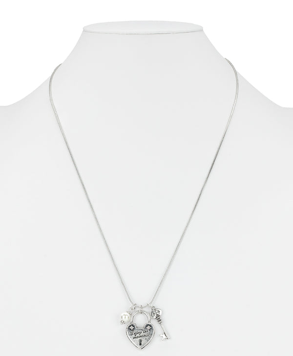 Patricia Nash Adjustable Charm Necklace Lock And Key Collection