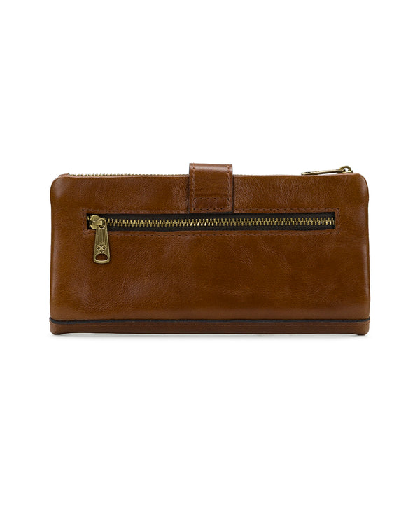 Patricia Nash Annesley Wristlet Vintage Distressed Leather
