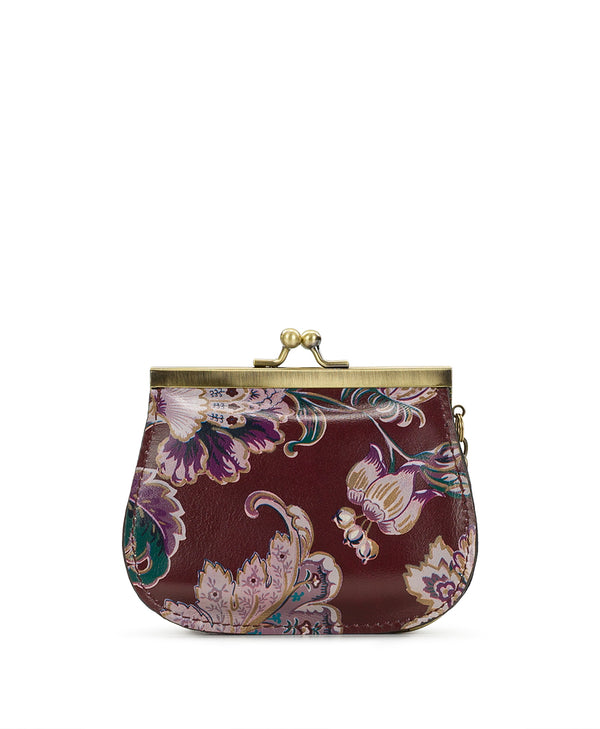 Patricia Nash Bella Coin Purse European Floral Tapestry