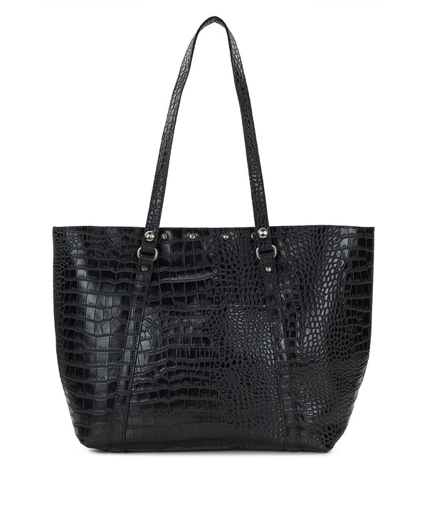 Patricia Nash Benvenuto Tote Vintage Distressed Croc