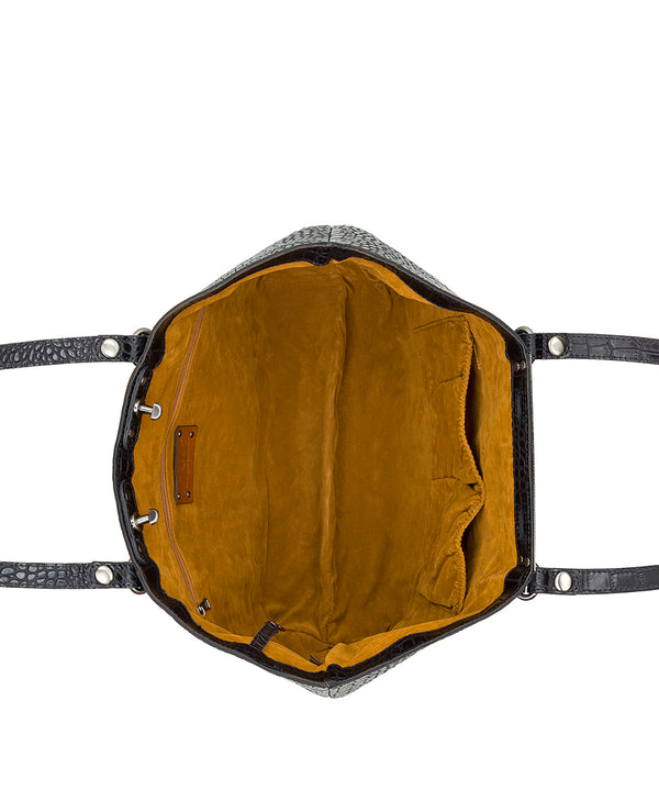 Patricia Nash Benvenuto Tote Vintage Distressed Croc