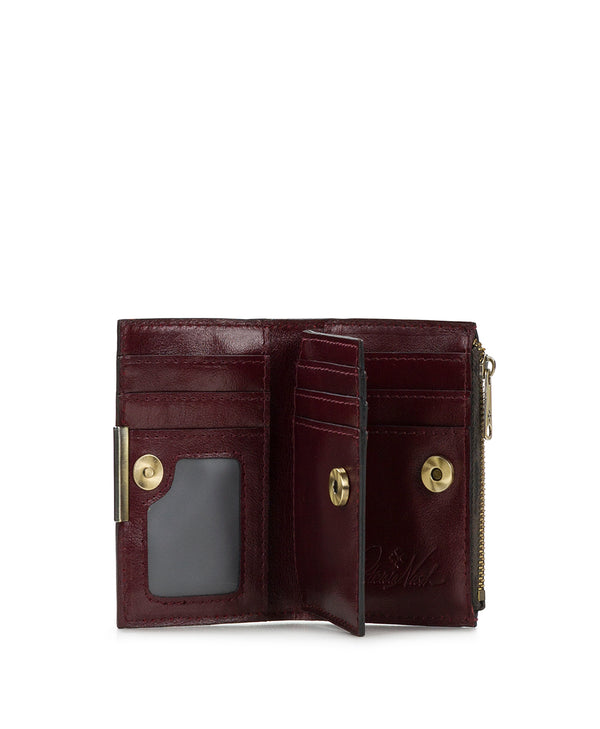 Patricia Nash Busalla Wallet Vintage Distressed Leather