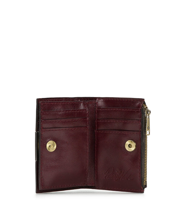 Patricia Nash Busalla Wallet Vintage Distressed Leather