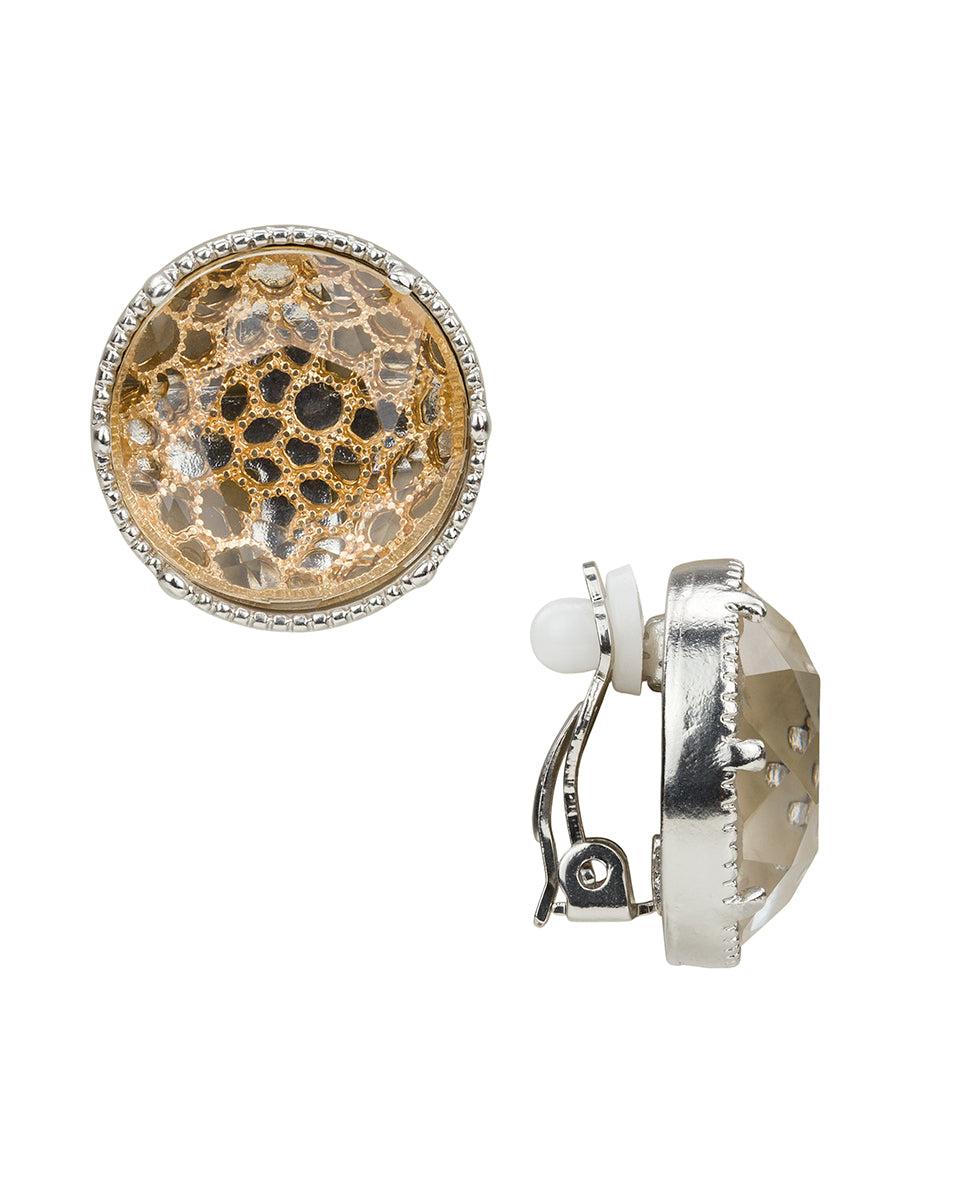 patricia nash Button Clip Earrings Filigree Collection