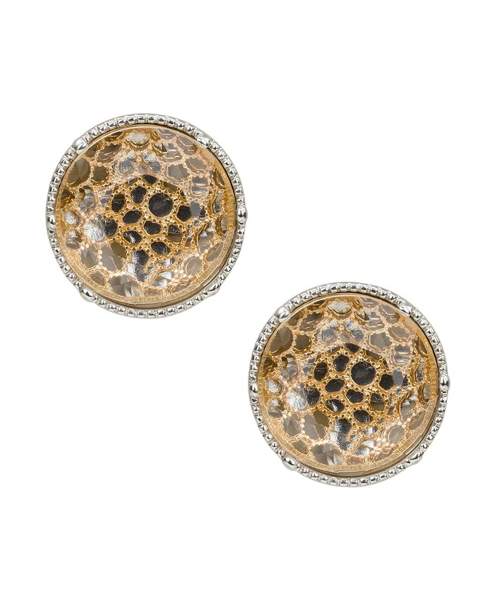 patricia nash Button Post Earrings Filigree Collection