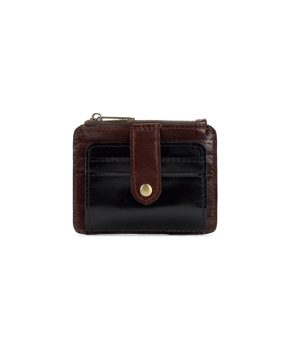 patricia nash Cassis ID Case Vintage Vegetable Tanned Colorblock