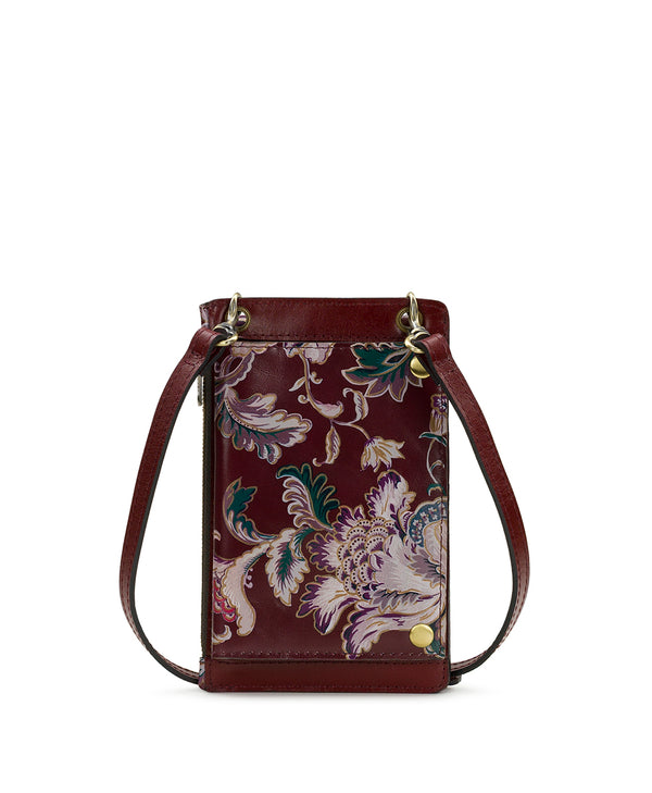 Patricia Nash Chiavella Phone Crossbody European Floral Tapestry