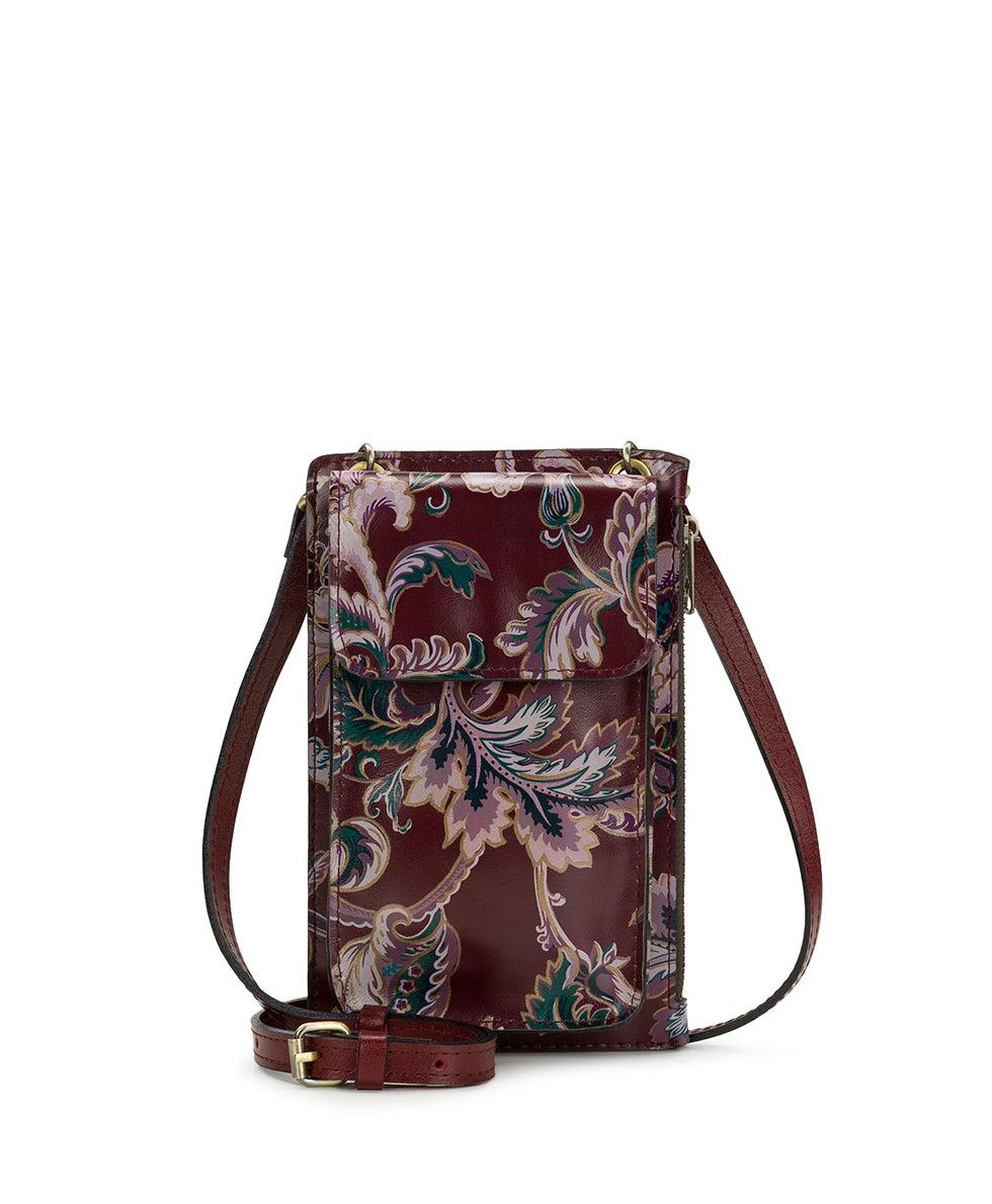patricia nash Chiavella Phone Crossbody European Floral Tapestry