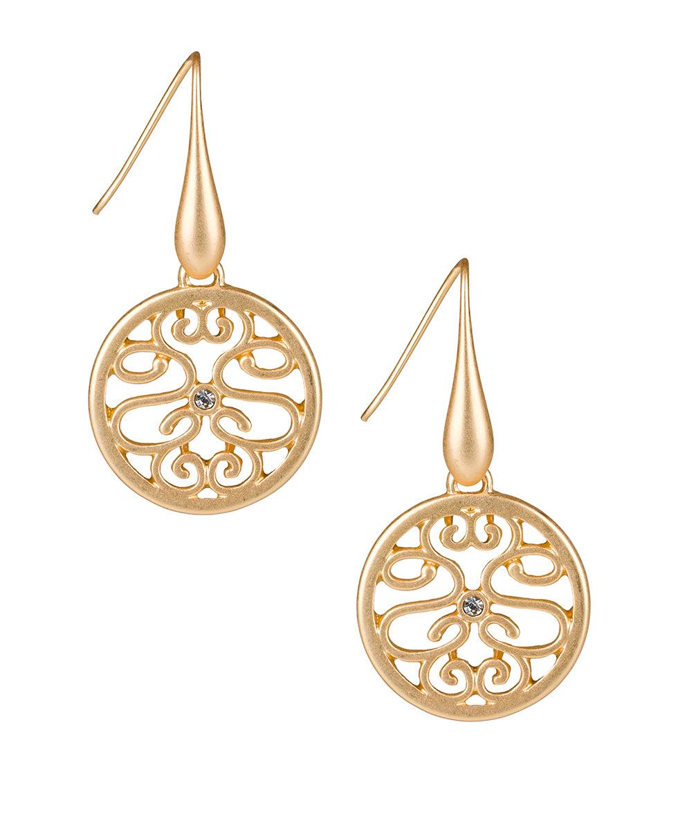 patricia nash Circle Drop Earrings Remember The Moments