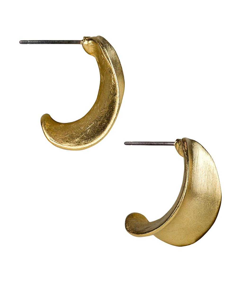 patricia nash Concave Half Hoop Earrings Not So Basics