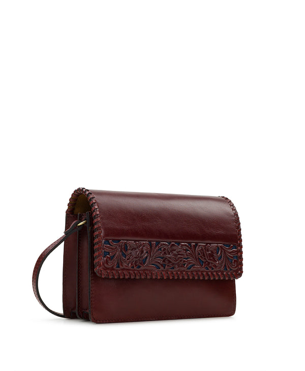 Patricia Nash Consilina Crossbody Cavo Border Tooled