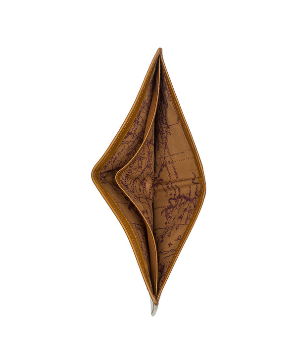 Patricia Nash Double Billfold ID Wallet Hand Stained Heritage