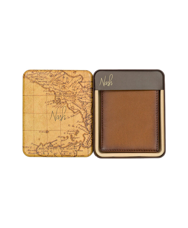 Patricia Nash Double Billfold ID Wallet Hand Stained Heritage