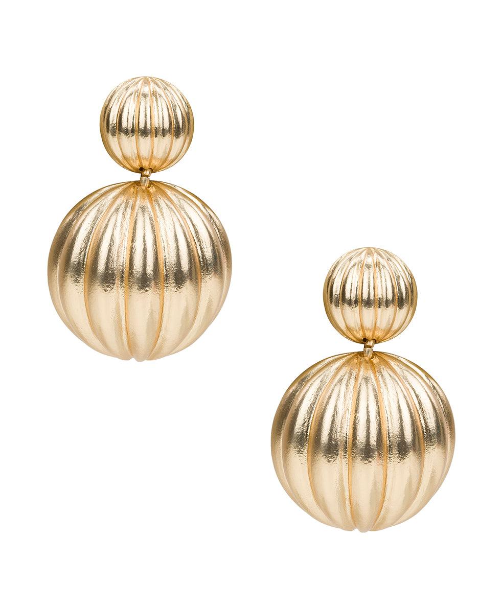 patricia nash Double Scalloped Earrings Scalloped Bead Collection