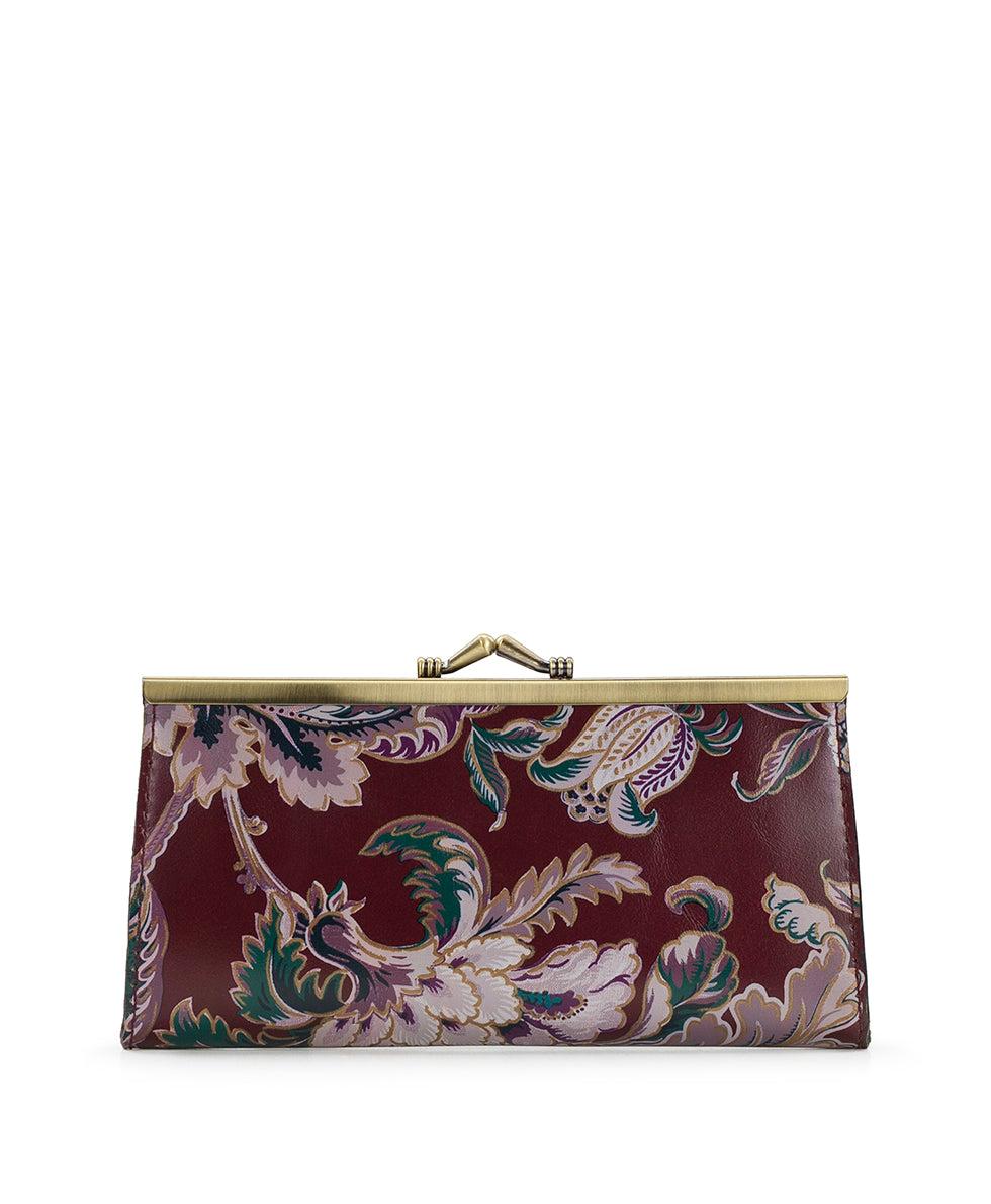 patricia nash Effie Frame Wallet European Floral Tapestry