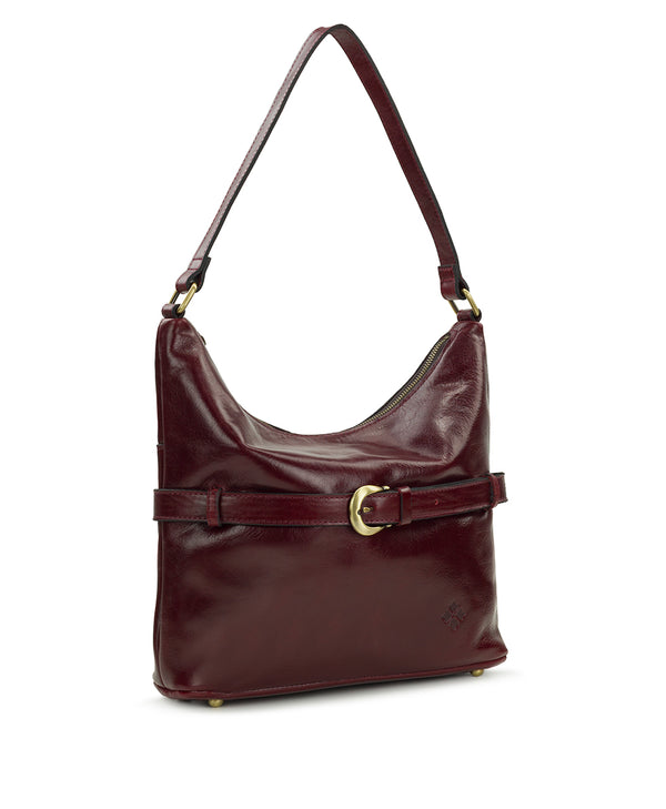 Patricia Nash Elini Hobo Vintage Distressed Leather