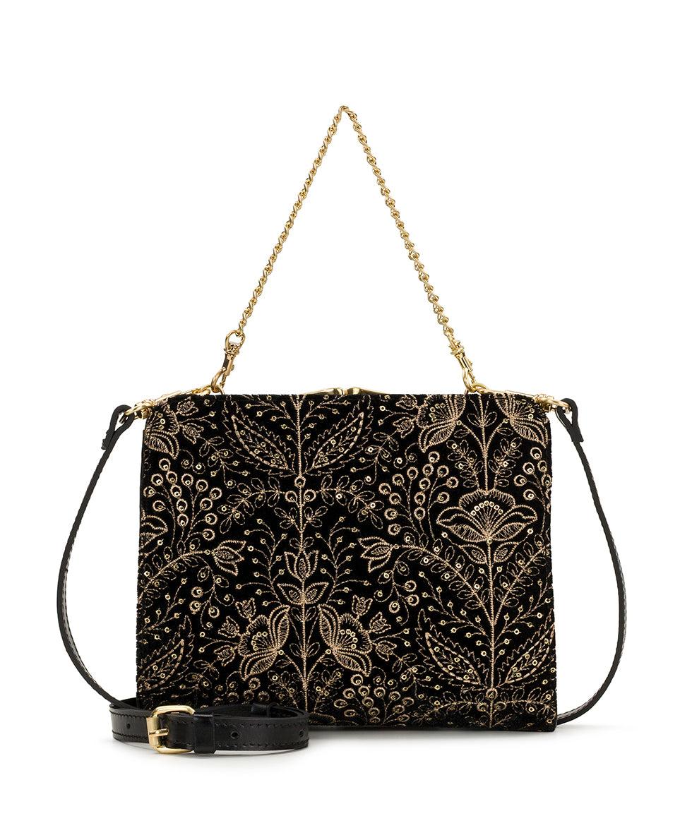 patricia nash Evangeline Frame Rico Embellished Velvet