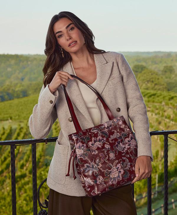 Patricia Nash Everton Tote European Floral Tapestry