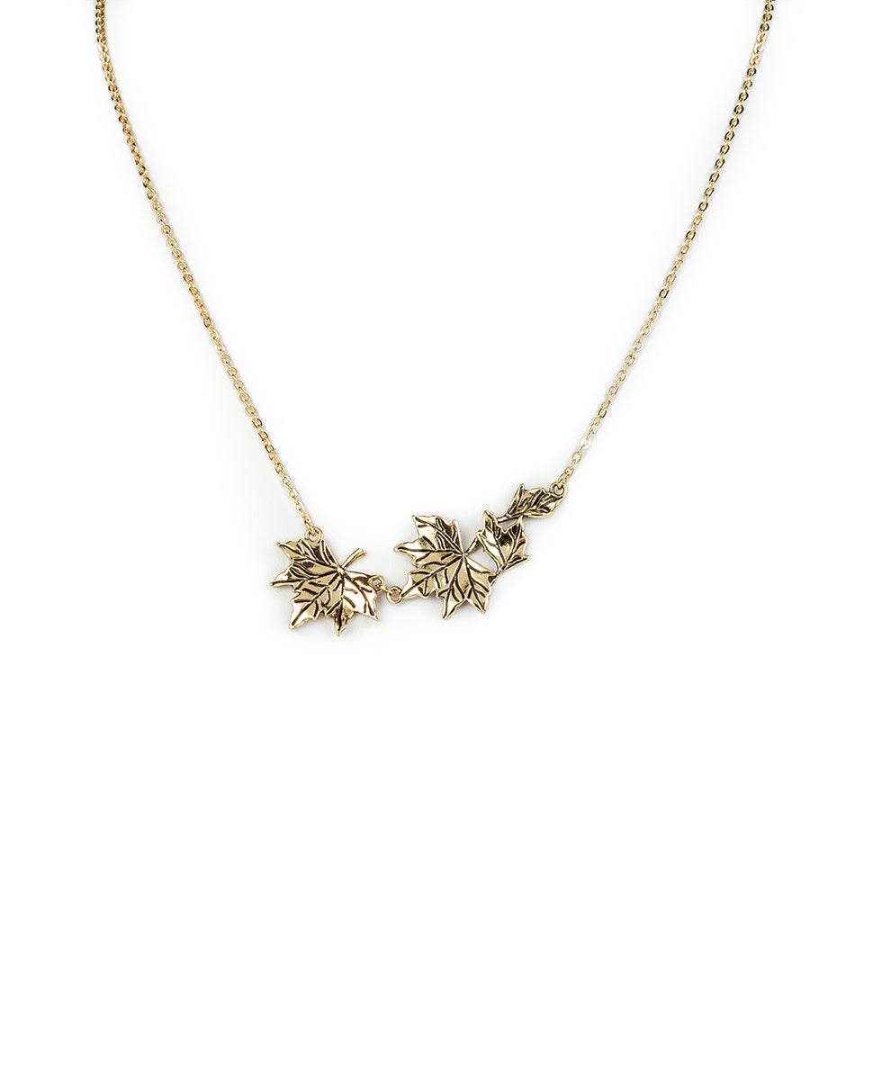 patricia nash Falling Leaves Necklace Falling Leaves