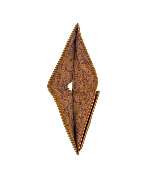 Patricia Nash Flip Passcase ID Wallet Hand Stained Heritage