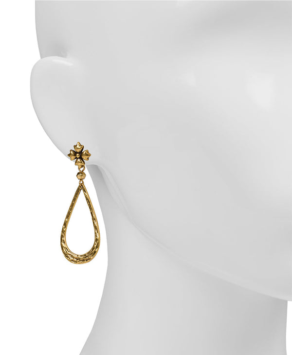 Patricia Nash Floret Post Teardrop Earrings Basics Collection
