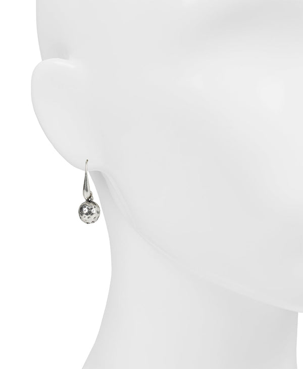 Patricia Nash Hammered Ball Drop Earrings Not So Basics