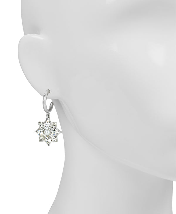 Patricia Nash Hoop Earrings With Drops Byzantine Collection