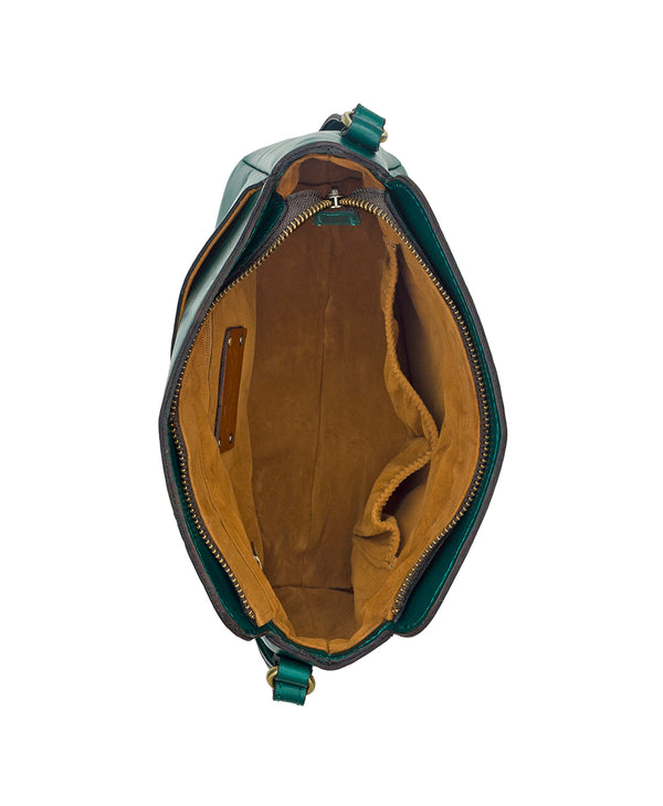Patricia Nash Ithaca Crossbody Vintage Distressed Leather