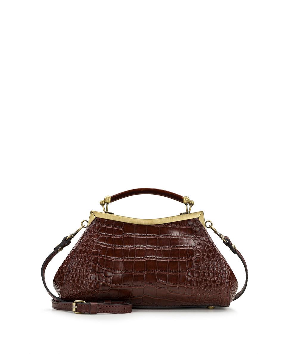 patricia nash Kelmscott Frame Vintage Distressed Croc