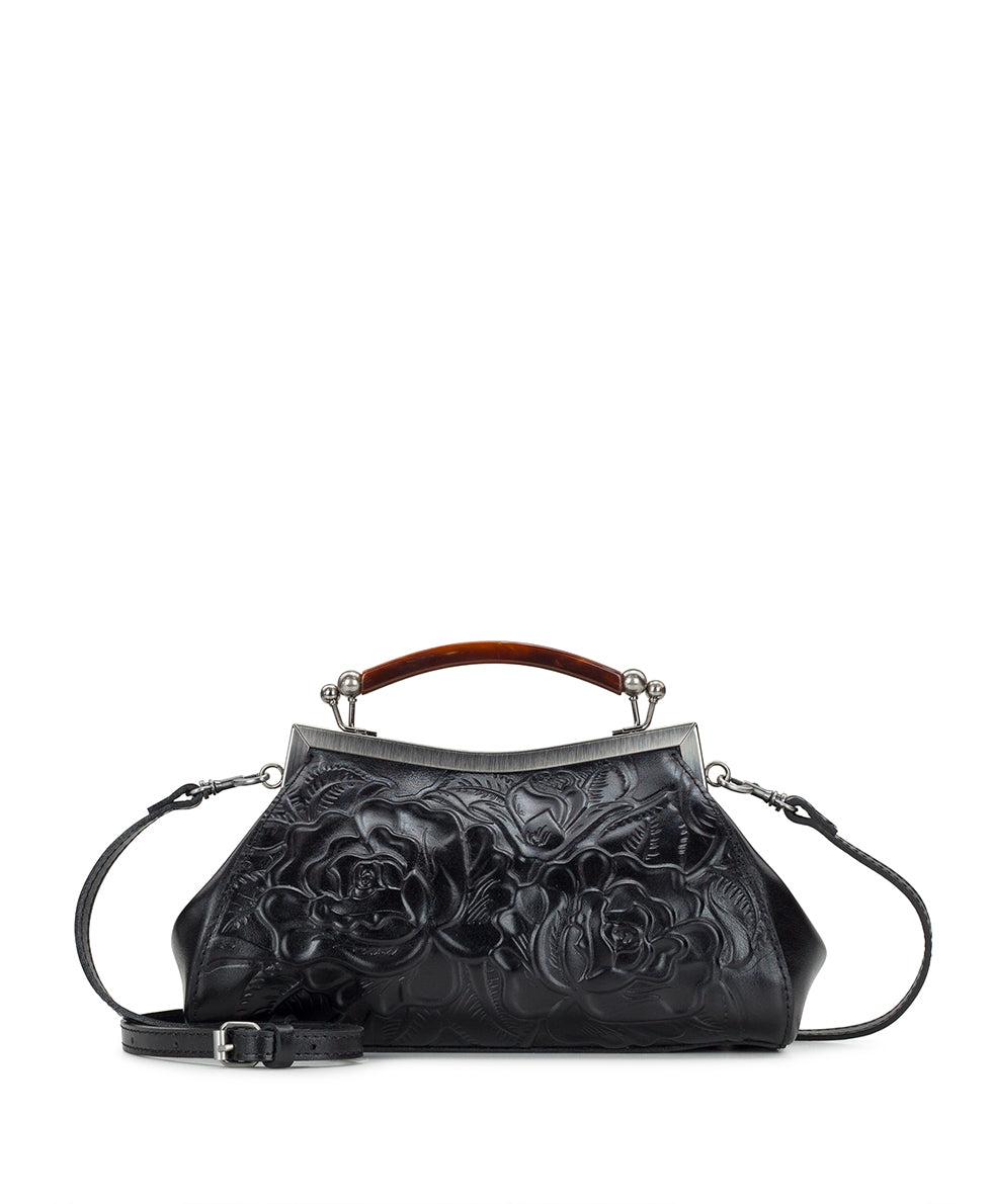 patricia nash Kelmscott Frame Vintage Vegetable Tan Rose Tooled