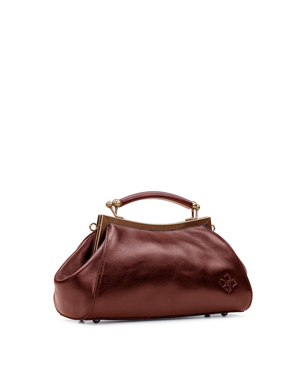 Patricia Nash Kelmscott Frame Vintage Vegetable Tanned Leather