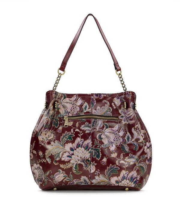 Patricia Nash Lidney Slouchy Satchel European Floral Tapestry