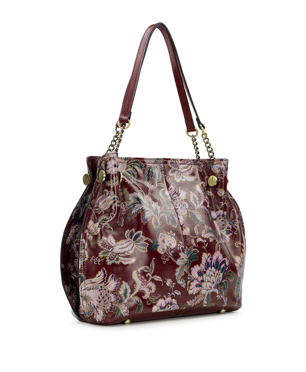 Patricia Nash Lidney Slouchy Satchel European Floral Tapestry