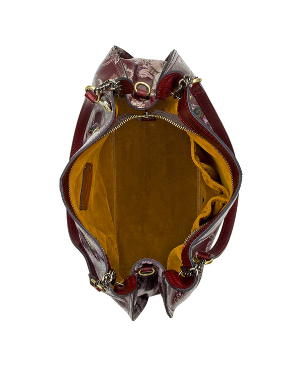 Patricia Nash Lidney Slouchy Satchel European Floral Tapestry