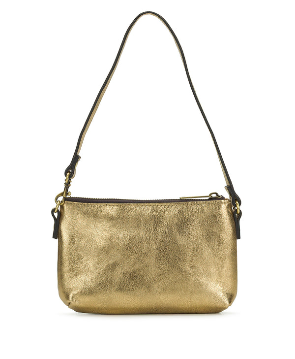 Patricia Nash Loria Convertible Wristlet Vintage Distressed Metallic
