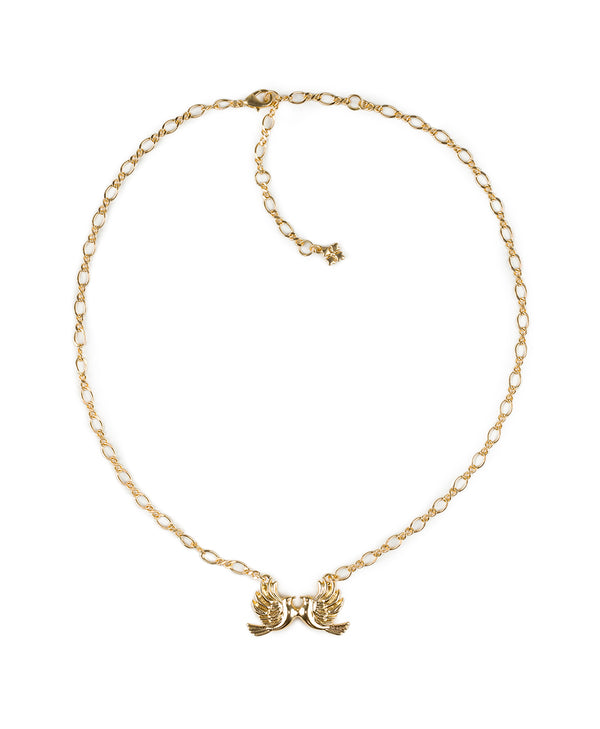 Patricia Nash Love Birds Pendant Necklace Love Birds