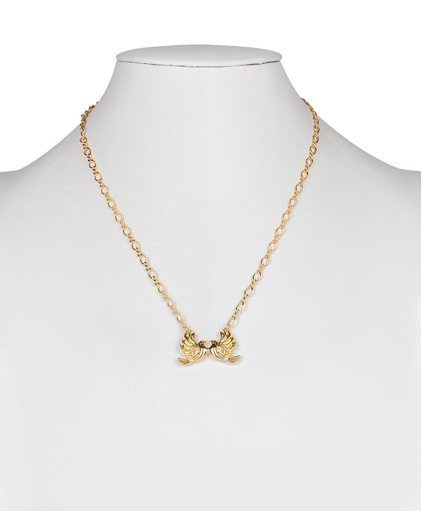 Patricia Nash Love Birds Pendant Necklace Love Birds