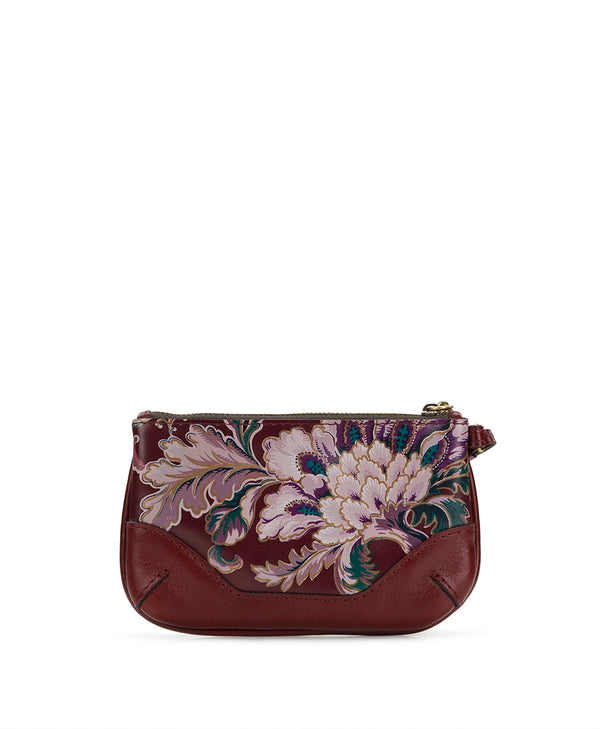 Patricia Nash Lula Wristlet European Floral Tapestry