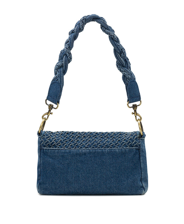 Patricia Nash Madalina Crossbody Washed Woven Denim