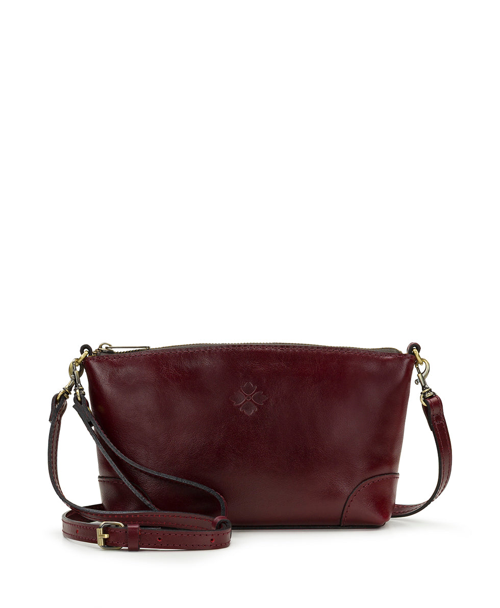 patricia nash Maletto Wristlet Crossbody Vintage Distressed Leather
